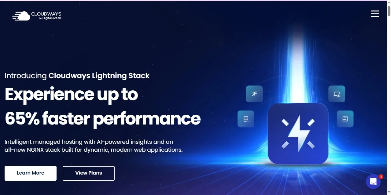 Cloudways (Best for Advanced Hosting Performance)