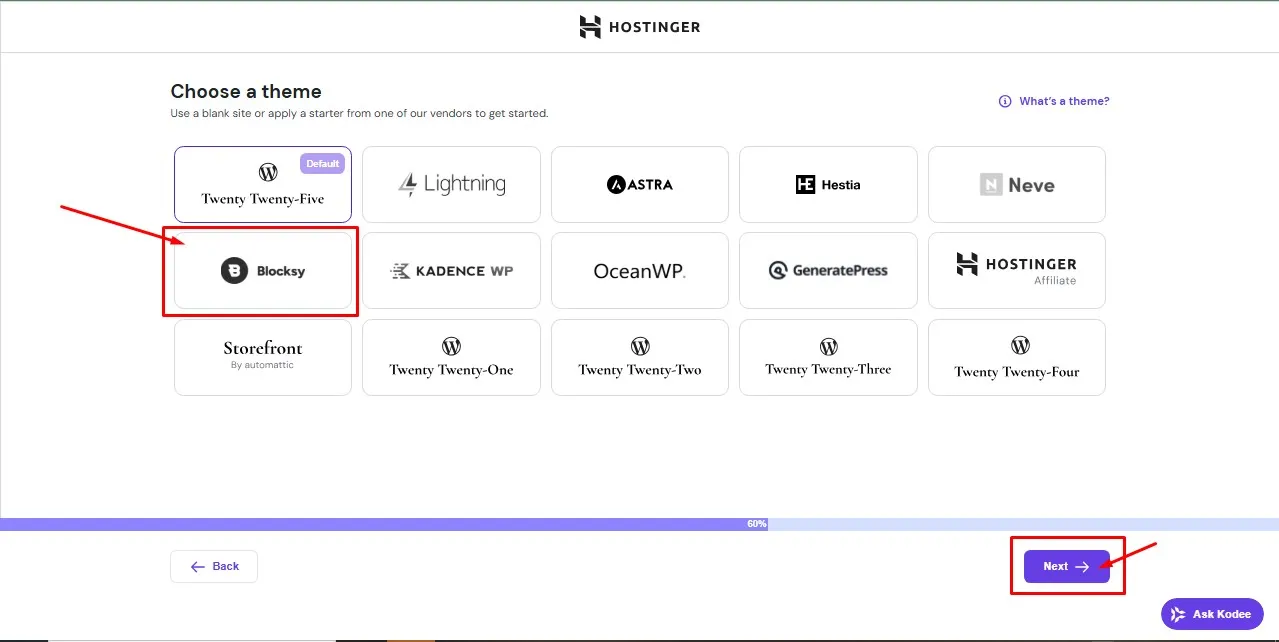 Pick your WordPress theme